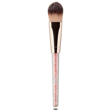 Eklips Pro Shine: Tapered Foundation Brush for Flawless Makeup - Precise Application, Blending, and Full Coverage