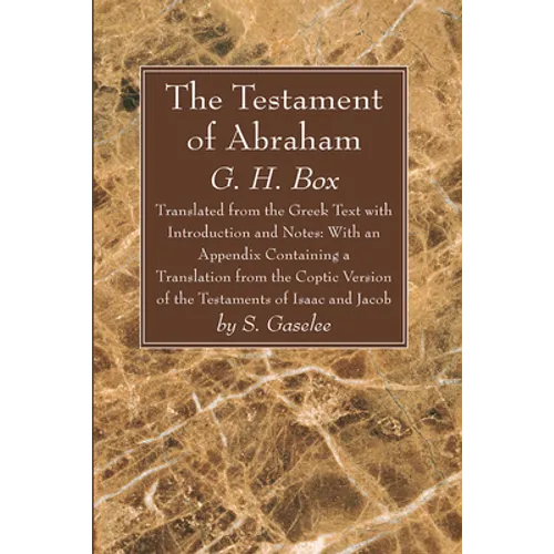 The Testament of Abraham - Paperback