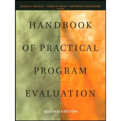 Handbook of Practical Program Evaluation - Paperback