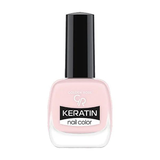Golden Rose Keratin Nail Polish - Long-Lasting Shine & Keratin Enriched Formula, No : 05