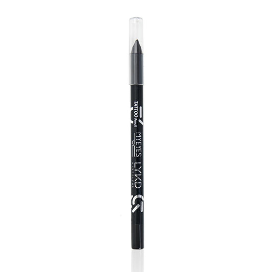 LYKD Tattoo Pencil 100 Black - Smooth Eyeliner for Day & Night Makeup - Intense, Precise Application