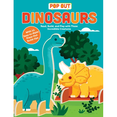 Pop Out Dinosaurs - Board Book