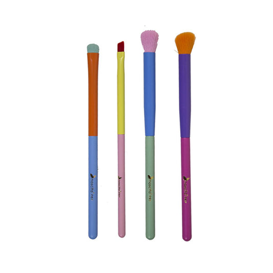 Nascita Secret Beauty Makeup Brush Set - 4 Piece Eye Makeup Brushes for Precision Application