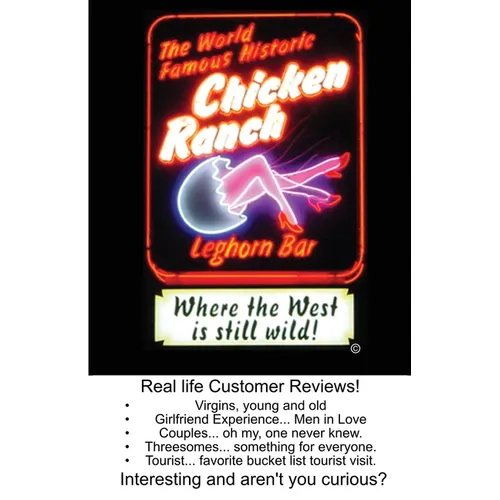 The World Famous Historic Chicken Ranch: Where the West Is Still Wild - Paperback