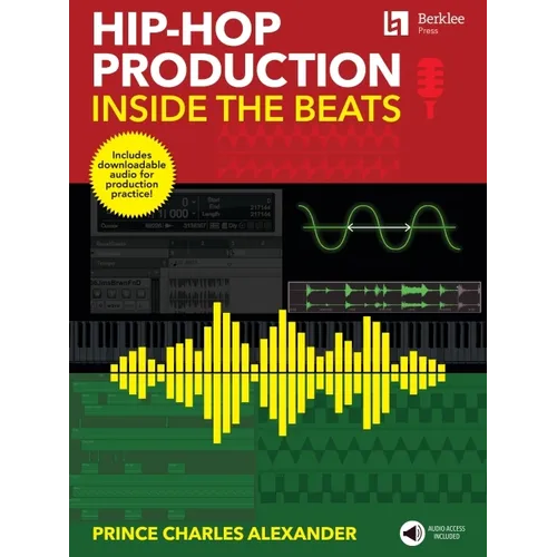 Hip-Hop Production: Inside the Beats by Prince Charles Alexander - Includes Downloadable Audio for Production Practice! - Paperback
