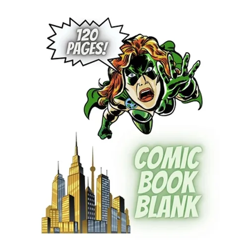 Blank Comic Book. A large format comic book journal for kids and adults with a variety of templates.: Comic book creation for kids and adults - Paperback