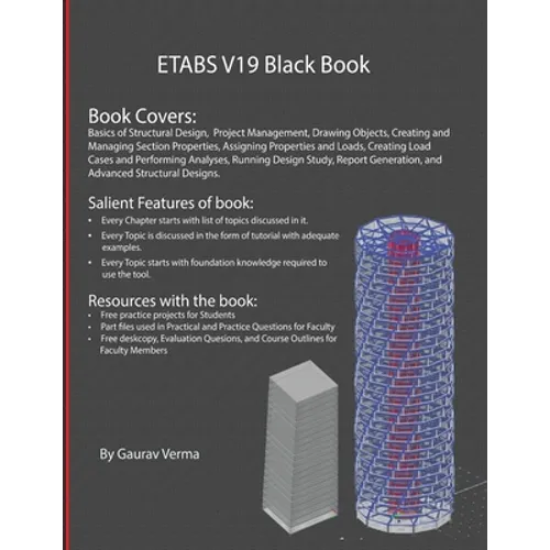 ETABS V19 Black Book - Paperback