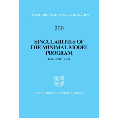 Singularities of the Minimal Model Program - Hardcover