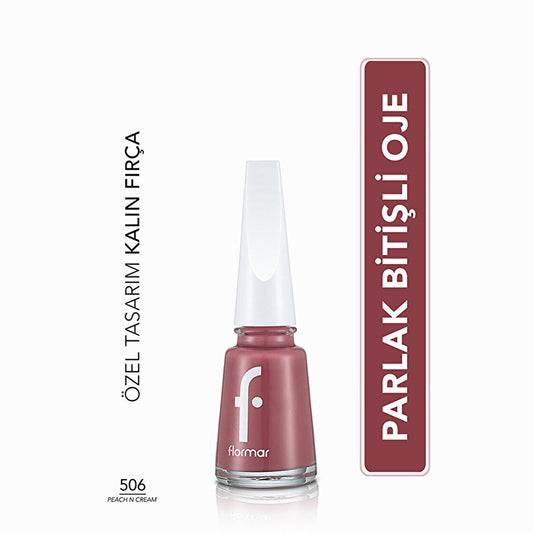 Flormar Nail Enamel - Long-Lasting, Vibrant Nail Color with Nail Care