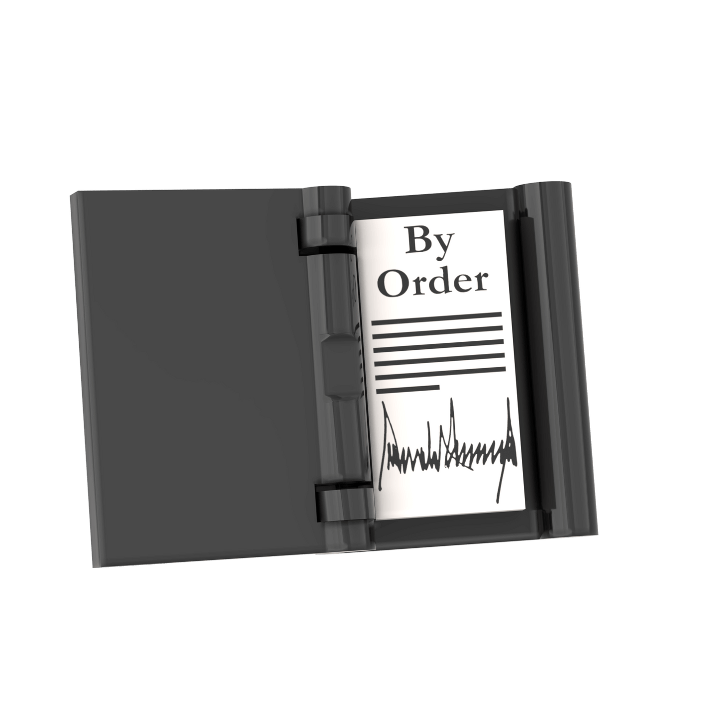 Executive Order - President Trump - Minifig Accessory - Custom Printed - Made Using LEGO® Parts