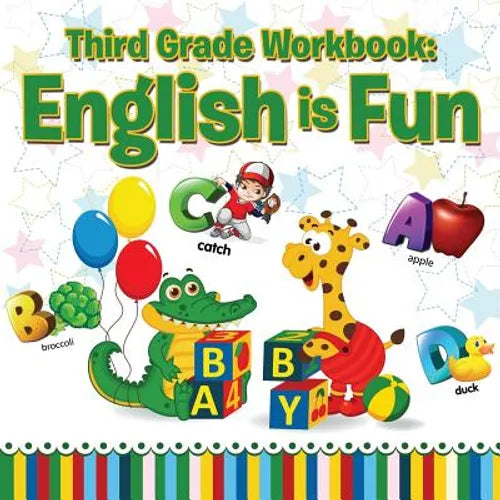 Third Grade Workbooks: English is Fun - Paperback