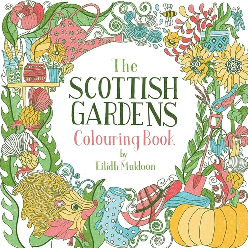 The Scottish Gardens Colouring Book - Paperback