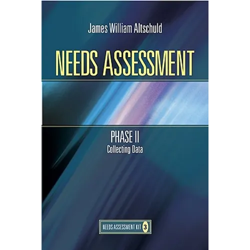 Needs Assessment Phase II: Collecting Data (Book 3) - Paperback