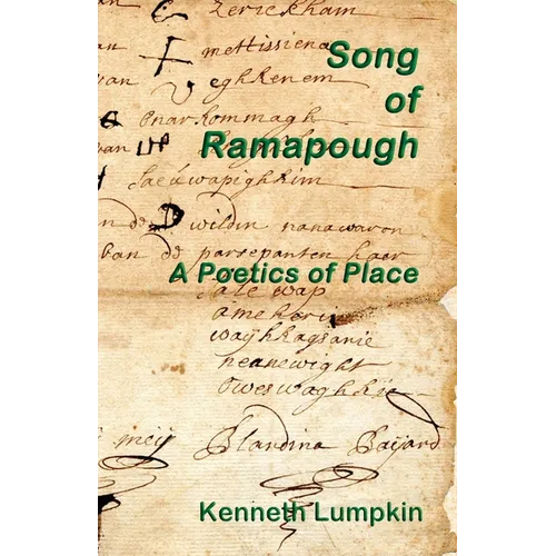 Song of Ramapough: A Poetics of Place - Paperback