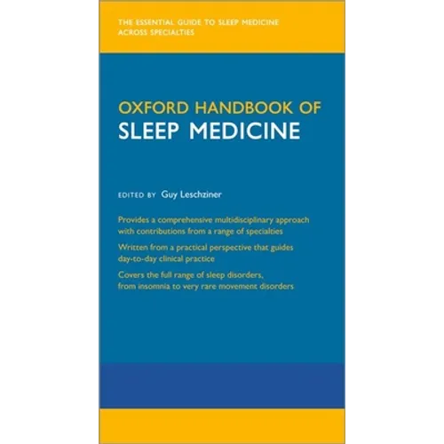 Oxford Handbook of Sleep Medicine - Paperback