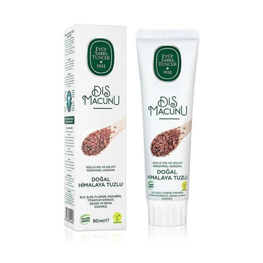 EyŸp Sabri Tuncer Natural Himalaya Salt Toothpaste, SLS Free, Stevia Sweetened - 3.04 fl oz