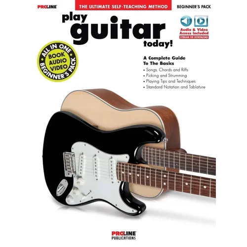 Play Guitar Today Beginner's Pack Book/Online Media - Paperback