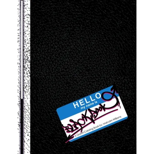 Black Book: A Graffiti Coloring Book - Paperback