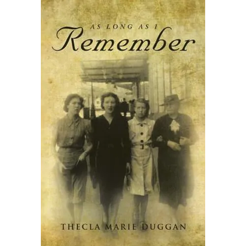 As Long as I Remember - Paperback