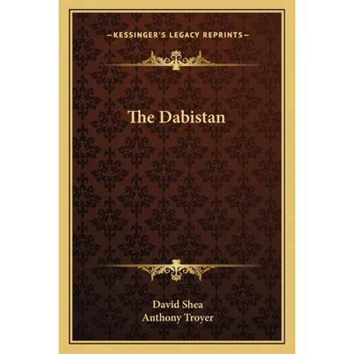 The Dabistan - Paperback