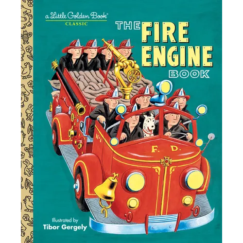 The Fire Engine Book - Hardcover