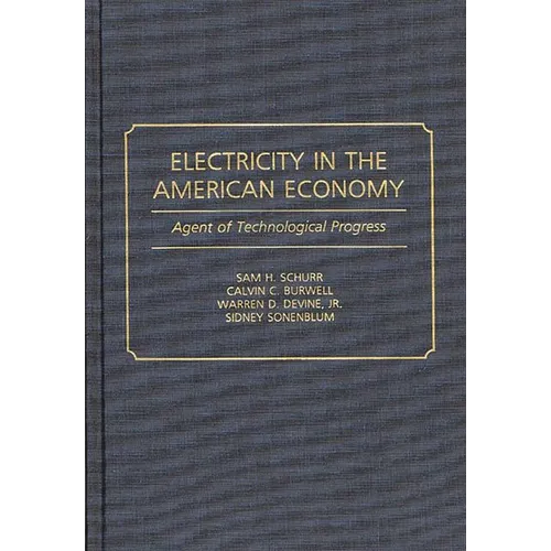Electricity in the American Economy: Agent of Technological Progress - Hardcover