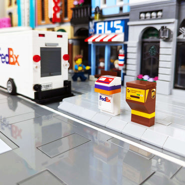 FedBx Drop Box - Custom Set - Made with LEGO® Parts