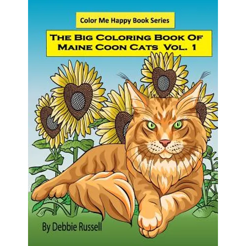The Big Coloring Book Of Maine Coon Cats - Volume 1 - Paperback