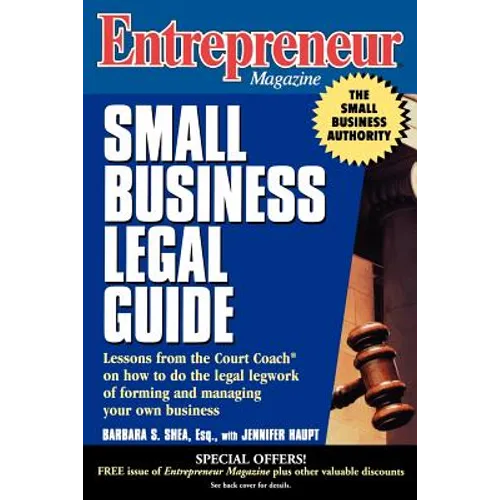 Entrepreneur Magazine: Small Business Legal Guide - Paperback
