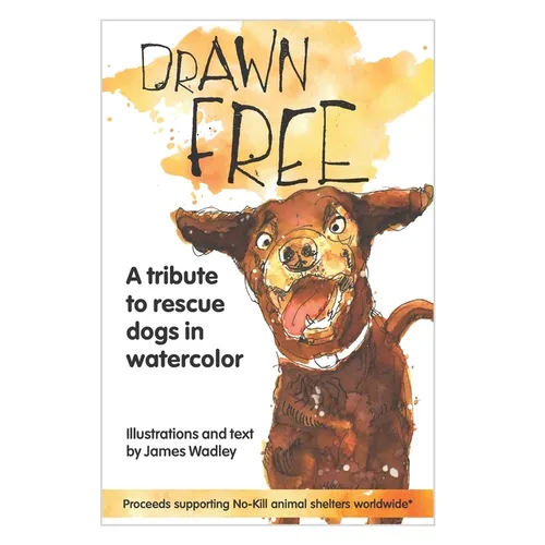 Drawn Free: A watercolor tribute to dogs that have found a new life - Paperback