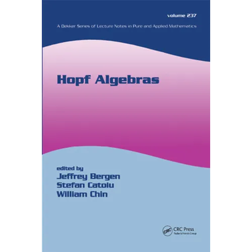 Hopf Algebras - Paperback
