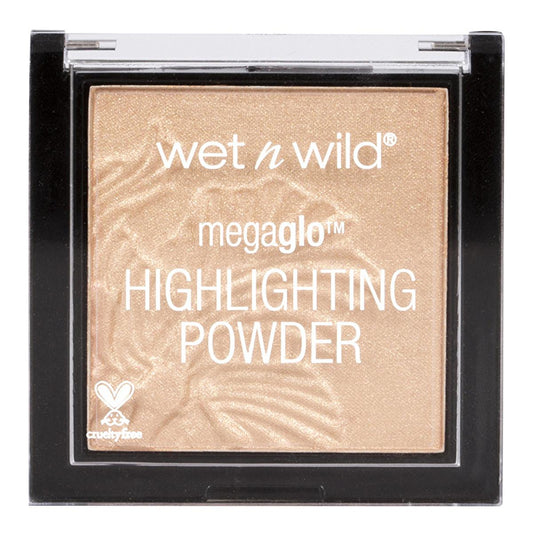 Wet n Wild MegaGlo Highlighting Powder Precious Petals - Natural Glow Makeup Highlighter for Radiant Complexion