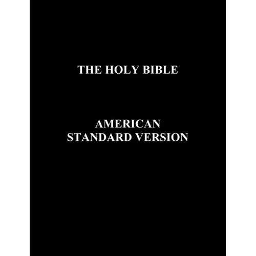 Holy Bible-Asv - Paperback