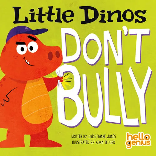 Little Dinos Don't Bully - Board Book