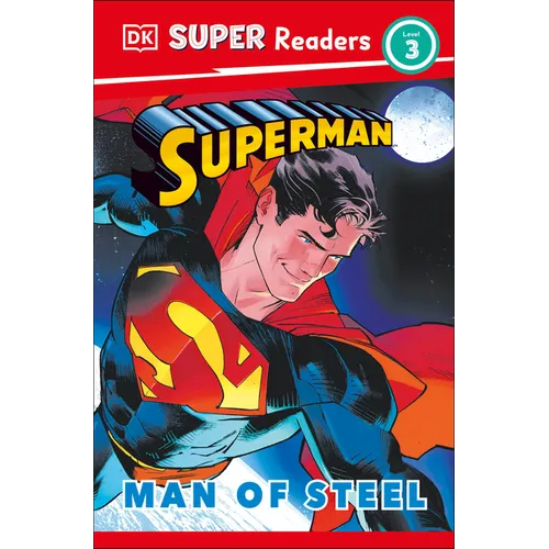 DK Super Readers Level 3 Superman Man of Steel - Paperback