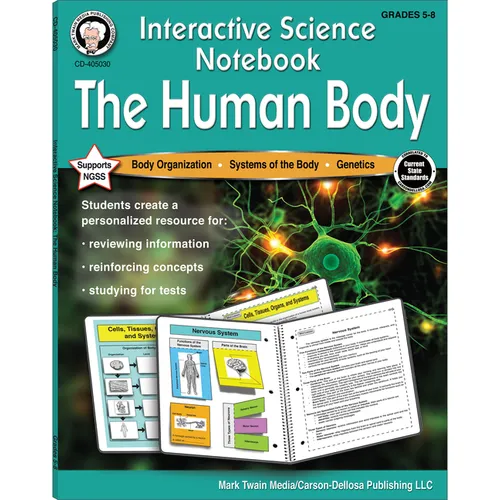 Interactive Science Notebook: The Human Body Resource Book - Paperback