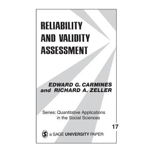 Reliability and Validity Assessment - Paperback