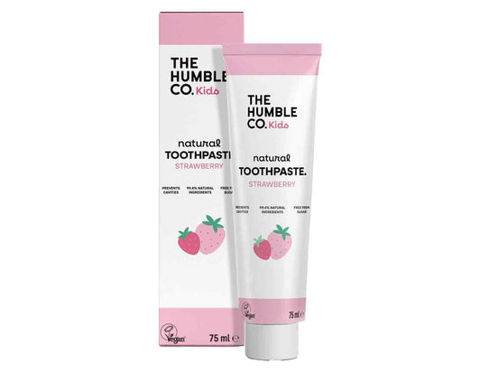 The Humble Co Kids Natural Strawberry Toothpaste 75ml