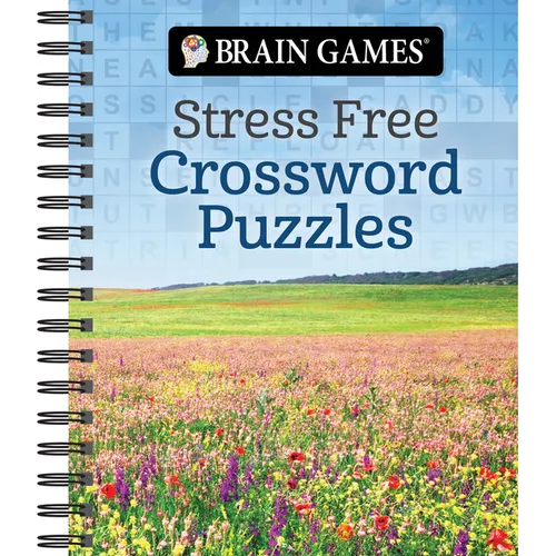 Brain Games - Stress Free: Crossword Puzzles - Spiral