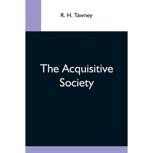The Acquisitive Society - Paperback
