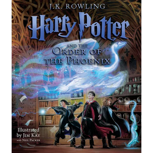 Harry Potter and the Order of the Phoenix: The Illustrated Edition (Harry Potter, Book 5) - Hardcover
