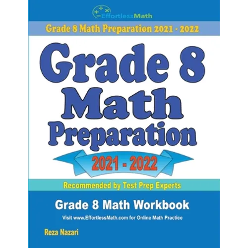 Grade 8 Math Preparation: Grade 8 Math Workbook - Paperback