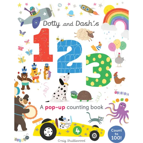 Dotty and Dash's 1 2 3 - Board Book