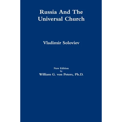 Russia And The Universal Church - Paperback