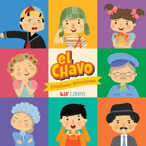 El Chavo: Emotions / Emociones - Board Book