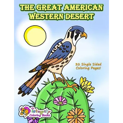 The Great American Western Desert: Coloring Book - Paperback