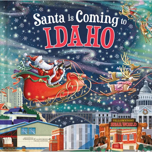 Santa Is Coming to Idaho - Hardcover