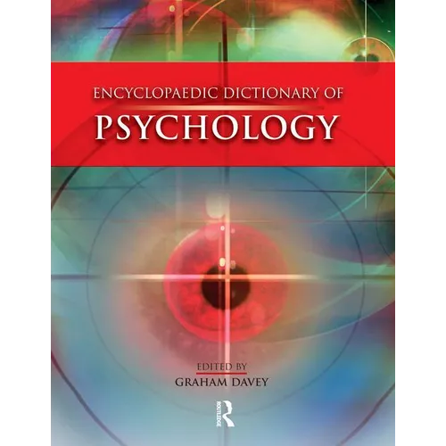 The Encyclopaedic Dictionary of Psychology - Paperback