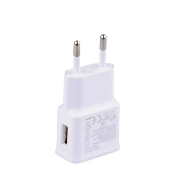 Universal 5V USB Power Adapter Charger — 1A/2A AC to DC 100–240V Converter with EU/US Plug Options