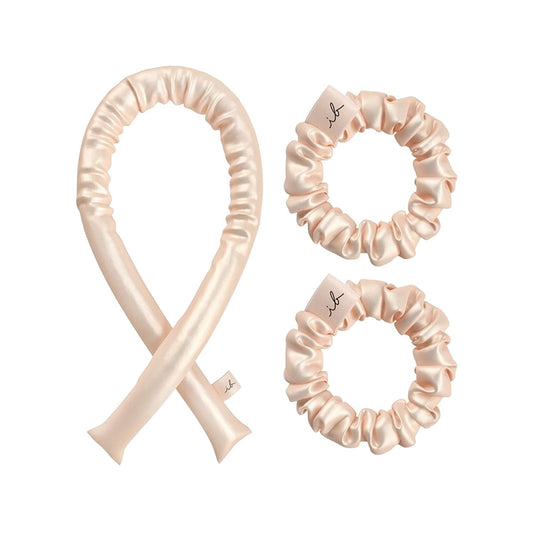 Invisibobble Handle With Curl Heatless Curling Hair Accessories Set - 3 Piece Hair Clips for Effortless Curls Without Heat Damage
